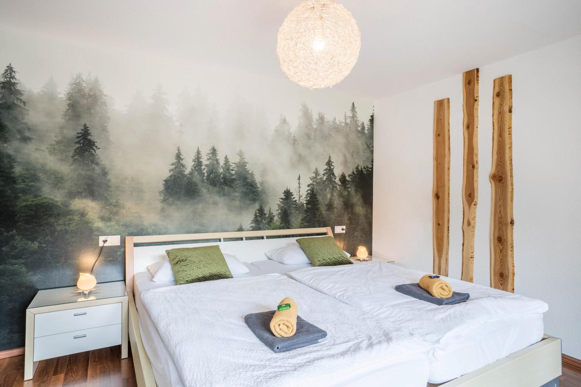 Ferienwohnung Hohfelsenblick 제바흐 외부 사진